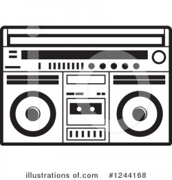 radio clipart black and white 3 | Clipart Station
