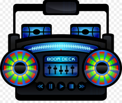 1980s Boombox Compact Cassette Clip art - Boombox Pictures png ...