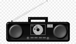 Compact disc Boombox Clip art - radio png download - 1280*731 - Free ...