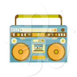 Boombox clipart - Clipground