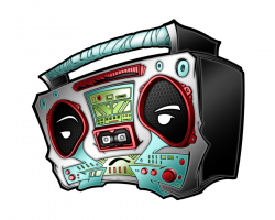 Boombox by pnutink on DeviantArt