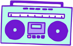 radio #radyo #green #purple #yeşil #mor #cute #kawaii ...