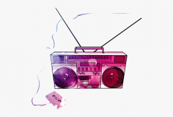 Music Compact Pink - Pink Boombox Png #106120 - Free ...