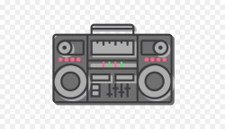 Boombox Sound Radio - A radio png download - 512*512 - Free ...