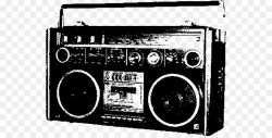 Radio broadcasting T-shirt Boombox Computer file - radio png ...