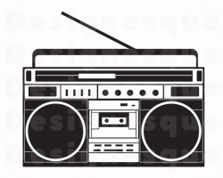 Radio SVG, Boombox Svg, Radio Clipart, Radio Files for Cricut, Radio Cut  Files For Silhouette, Radio Dxf, Radio Png, Radio Eps, Radio Vector