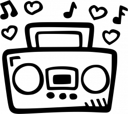Boombox Svg Png Icon Free Download (#559977) - OnlineWebFonts.COM