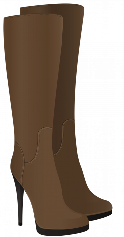 Female Brown Boots PNG Clipart - Best WEB Clipart