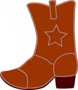 Western Boot Clipart