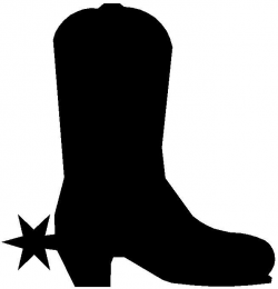 cowgirl boot clipart cowboy boots scroll saw patterns cowboy boot ...