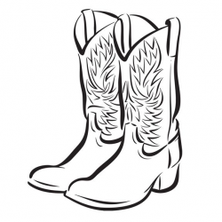 Cowboy Boot Clip Art Free | 32 images of cowboy boots free cliparts ...