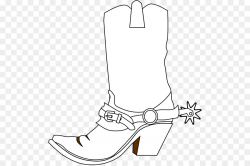 Hat n Boots Cowboy boot Clip art - Drawings Of Cowboy Boots png ...