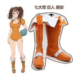 Cosplaydiy The Seven Deadly Sins Diane Cosplay Shoes Boots Girls ...