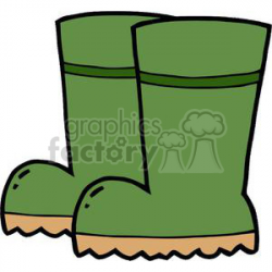 Royalty-Free Green garden boots 379661 vector clip art image - EPS ...