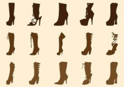 Free High Heel Boots Graphics Clipart and Vector Graphics - Clipart.me