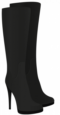 Female Black Boots PNG Clipart - Best WEB Clipart