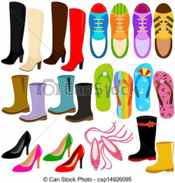 Boots clipart high heel - Pencil and in color boots clipart high heel