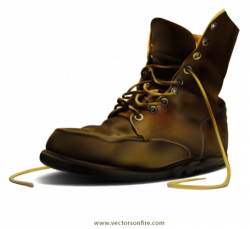 Free Army Boot by Irmi Arieli Clipart and Vector Graphics - Clipart.me