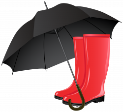 Rubber Boots and Umbrella PNG Clipart Image | Gallery Yopriceville ...