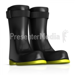 Rubber Safety Work Boots - Presentation Clipart - Great Clipart for ...