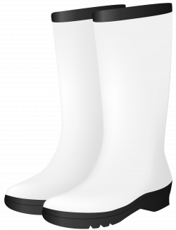 White Rubber Boots PNG Clipart - Best WEB Clipart