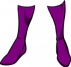 Purple Boots Clip Art at Clker.com - vector clip art online, royalty ...