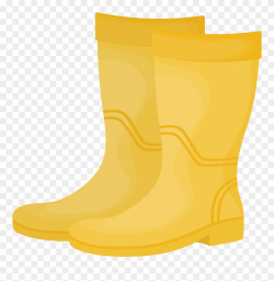 Yellow Wellington Boot Clipart (#914633) - PinClipart