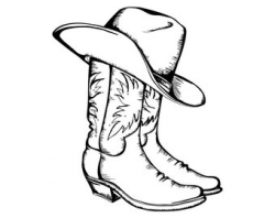 Cowboy hat svg | Etsy