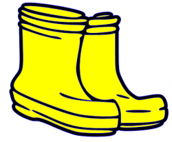 Yellow Boots Clipart