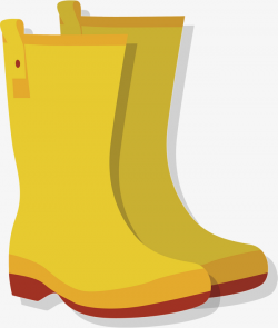 Yellow Boots, Vector Png, Yellow PNG and Vector for Free Download