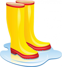 Rain boots boots clipart wet pencil and in color boots ...