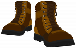 Brown Male Boots PNG Clipart - Best WEB Clipart