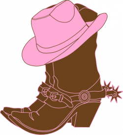 cowgirl clip art free | lighter brown cowgirl boots clip art ...