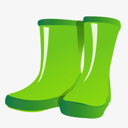 Cartoon Shoes, Rain Boots, Child, Vector Mito PNG and PSD File for ...