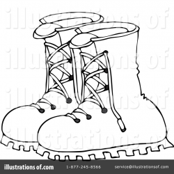 Boots Clipart #1054319 - Illustration by djart