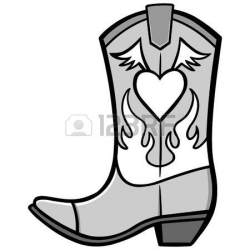 Cowgirl Boots Drawing at GetDrawings.com | Free for personal use ...