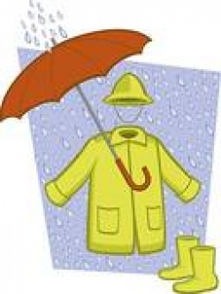 Rain Boots Andamp; Coat Clipart