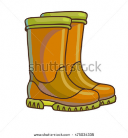 Boots clipart cartoon - Pencil and in color boots clipart cartoon