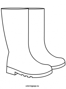 rain-boots template | templates | Pinterest | Wellington boot, Rain ...