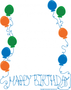 Free Birthday Clip Art Borders | Clipart Panda - Free Clipart Images