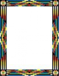 Native American Clip Art Borders | Weaving Stock Illustrations and ...