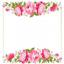 Vintage Flowers Clip Art Borders | vintage flower frame / border png ...