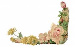 Search Results Vintage Floral Corner - File PSD | Graphic Design ...