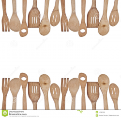 28+ Collection of Kitchen Utensils Border Clipart | High quality ...