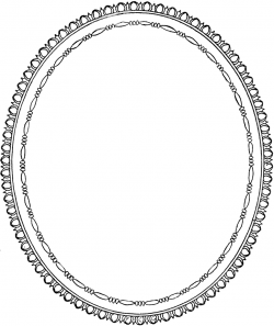 Oval Mirror Clip Art | Oval Frame Clipart | Make-up Logo Inspiration ...
