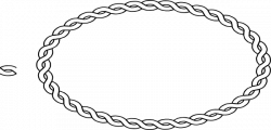 Oval Rope Border Clip Art at Clker.com - vector clip art online ...