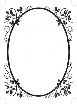 simple oval border frames (52443 | Borders | Pinterest | Clip art