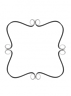 Simple Swirls Border | Clipart Panda - Free Clipart Images