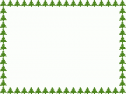 Christmas Tree Border | Best Business Template