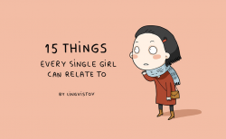 15 Things Every Single Girl Can Relate To | Bored Panda